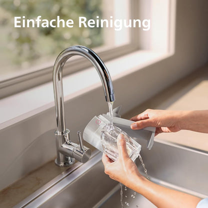 Wählen Sie eines von 20 köstlichen Kaffeerezepten auf dem LatteGo 5500. Vom Milchkaffee bis zum erfrischenden Eiskaffee. LatteGo macht seidig weichen Schaum