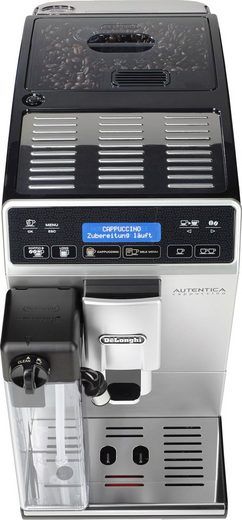 Kaffeevollautomat Autentica Cappuccino ETAM29.660.SB - Superkompakt - nur 19,5 cm breit LatteCremaMilchsystem, Kegelmahlwerk 13-stufig, automatische Reinigung